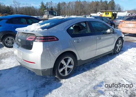 2012 Chevrolet Volt z USA, uszkodzony, nr VIN 1G1RA6E43CU123591